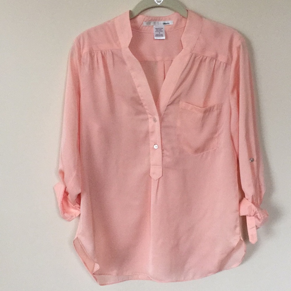 Ellison silky blush top